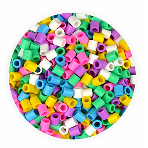 Preisvergleich Produktbild Bügelperlen Maxi XL ca. 950 Stück pastell