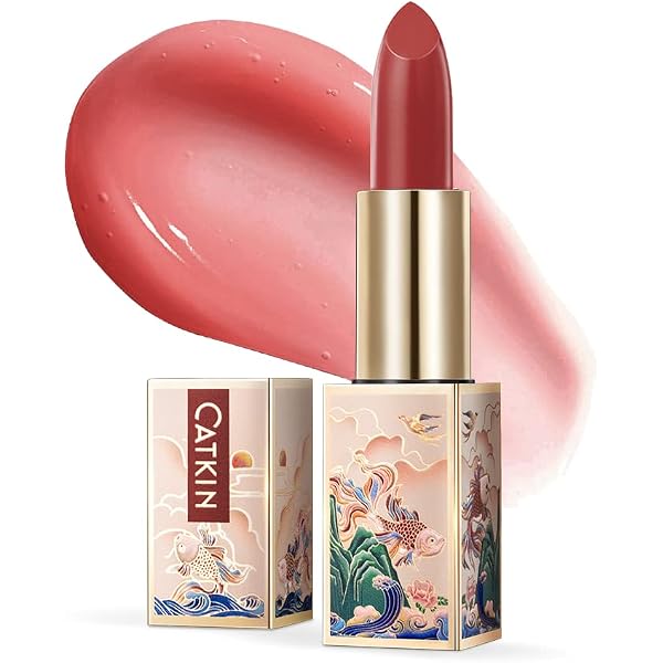 Getervb 4 Stück Flower Jelly Lippenstift Set – Magic Farbwechsel, Feuchtigkeitsspendend, Langanhaltend