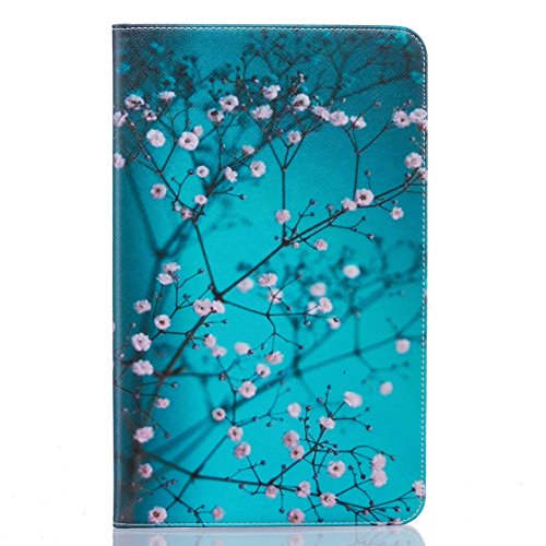 Romtronic Cute Colorful Flip Tasche PU Leder Abdeckung Stand Schutzhülle für Samsung Galaxy Tab A6 10.1 Pouces SM-T580 / SM-T585 + 1 x Schwarz Stylus (Design 01) - 2