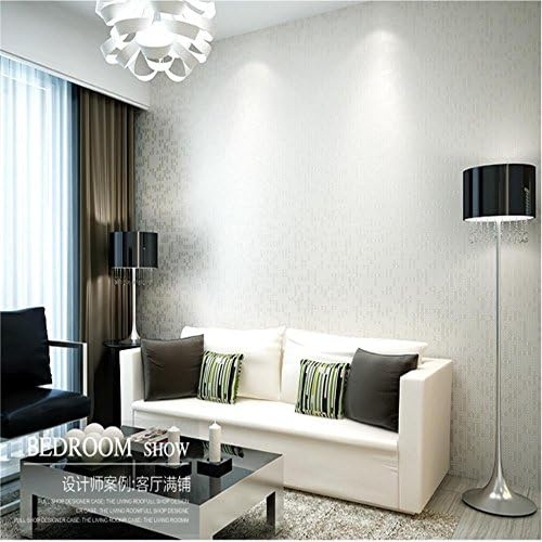 CLOERE Abstract series, modern minimalist square mosaic nonwoven wallpaper and wall decorations , white