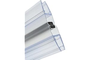 IWOFER Ricambi Box Doccia | Coppia di Guarnizioni Magnetiche | per Vetro 6 7 8 mm | Made in Italy | Installazione Facile (2 m, M68 B/16)