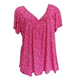 Luckycat Mujeres Manga Corta T Shirt O Cuello Impresos Floja Camisetas Tops...