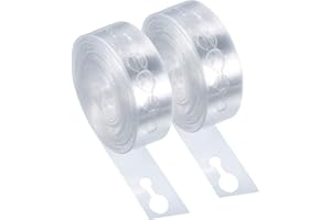 KkaFFe Balloon Arch Kit, Balloon Arch Tape, Tape Strip, Garland Decorating Strip Kit, for Party Wedding/Birthday/Baby Show Decorations (Double Hole*2)