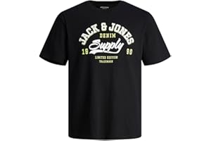 Jack & Jones Jjelogo Tee SS O-Neck 2 Col Ss24 Sn Chemise à Manches Courtes Homme