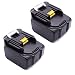 Produktbild 2 Stück 14.4V 3.0Ah Werkzeug Akku für BL1430 14,4V 3,0Ah BL1415 195444-8 Lithium-Ionen Ersetzen Battery Hochleistung LG Zellen