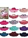 Anna-Kaci Girls Kids Dress Tutu Skirt Princess Party Petticoat Ballet Dance Pettiskirt 0-9Y Rose Size Medium