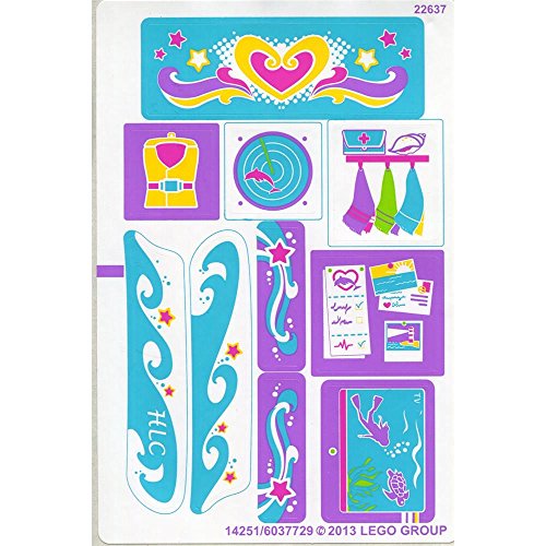 Preisvergleich Produktbild LEGO® Aufkleber für Set 41015 - (14251 / 6037729)