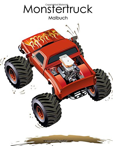 Monstertruck-Malbuch 1