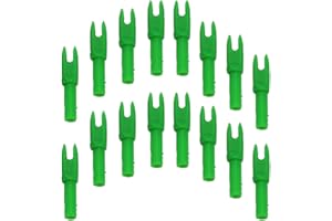 UP100 50 pcs Transparent Red/Green/Blue Archery Nock Arrow Shaft G Nocks Small Groove .088