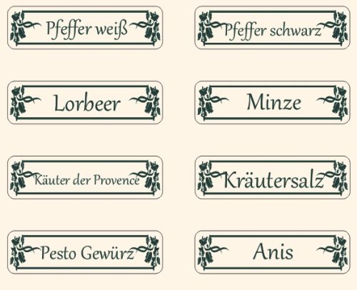 das-label Gewürzetiketten, Vorratsetiketten - 3