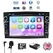 Produktbild NVGOTEV 7 Zoll 2 Din Autoradio Moniceiver DVD Player f¨¹r Opel Astra Corsa Zafira Meriva Vivaro Vectra Antara Unterst¨¹tzt GPS Navigation Bluetooth Lenkradfernbedienung (schwarz)