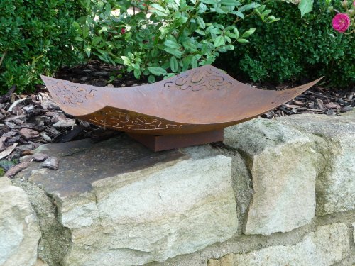 Schale Pflanzschale „SVE“ Metall Edelrost 37 x 37 cm - 2