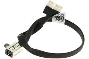 LPUK Charging Cable DC Jack Power Connector Socket compatible with Dell Inspiron 7460 7472 7560 P61F P61F001 P74G P74G001 p/n: CN-0JM9RV DC30100YE00 0JM9RV