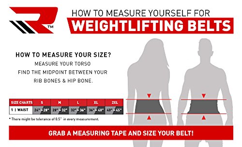 RDX 6” Gewichthebergürtel Rindsleder Bodybuilding Crossfit Fitness Trainingsgürtel Powerlifting Gym Krafttraining weightlifting Belt - 2