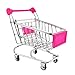 Produktbild Einkaufswagen Gitterwagen Metall für Kinder Kaufladen Spielzeug Toy - Fuchsia, Small