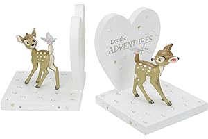 WIDDOP AND CO Bambi Let The Adventures Begin Unisex Sujetalibros Standard, polystone,