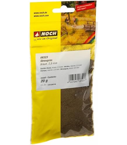 Diorama Flocage herbe jaune d'or 2,5mm 20g NOCH NOC08324