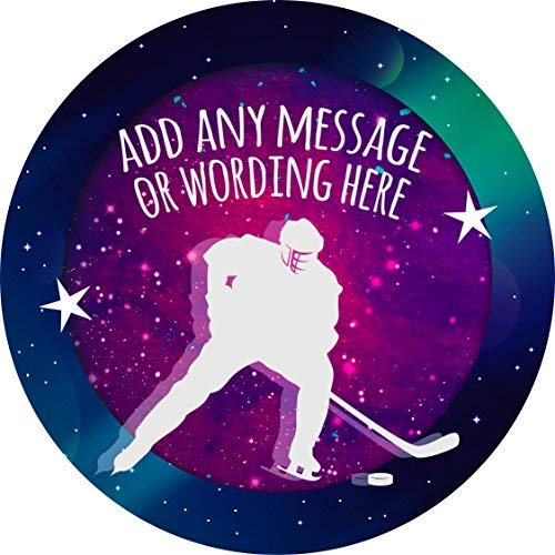 Sandy66Twain Ice Hockey Sticker Labels Stickers Lables Envelop Seals Party Favors Bag Package Stickers Tags Address Lables