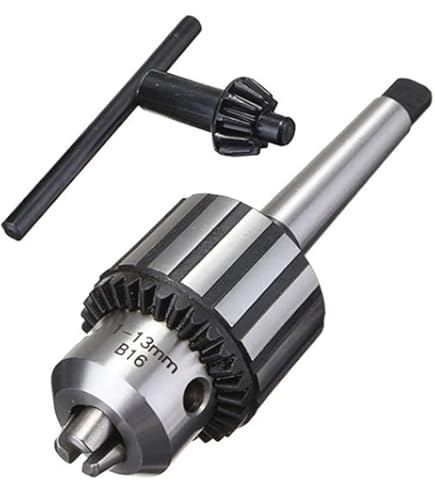 Eujgoov Bohrfutterdorn Morse Adapter – MT3 Zu B16, Aus Kohlenstoffstahl, Für Bohr- & Fräsmaschinen