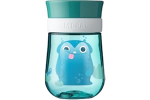 Landpark Trinklernbecher Willi ab 9 Monate - Trinkbecher Baby 300 ml - Trinkbecher auslaufsicher, BPA frei - Baby Cup zum Trinken lernen