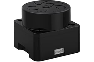 WayPonDEV Tmini Pro ToF 360 Grad 2D Lidar Sensor, 4KHz 12 m Scan Radius Lidar Scanner Detektor, für SLAM ROS Roboter Hindernisvermeidung und navigation