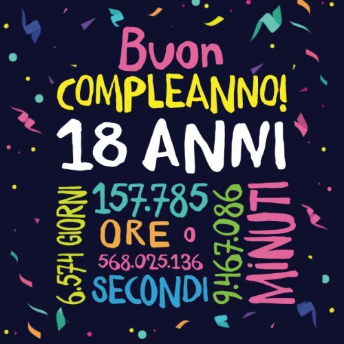 Amazon.it: Buon Compleanno - 18 anni: Un libro degli ospiti per il ...