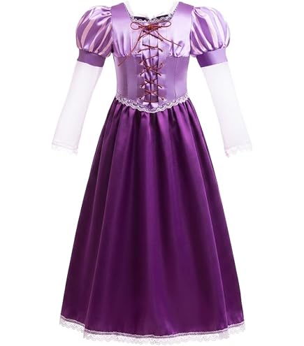 Dhqkqg Perruque Raiponce Blonde Pour Enfant - 85 Cm, Tresse De Princesse En PET - Costume Carnaval/Halloween/Noël - Taille Universelle