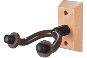 summina GH-01 Gancho De Guitarra Soporte De Gancho De Pared De Madera Para Guitarras Acústicas Eléctricas Bajo Ukelele Herramienta de Cuerdas…