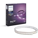 Philips Hue White and Color Ambiance Lightstrip, Kit base Striscia LED Smart da 2m, Bluetooh