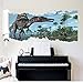 Produktbild FUZILV [Fundecor Monopoly] DIY Wohnkultur Jurassic World Kinder Wandaufkleber Dinosaurier Animales Zimmer Dekorative Abziehbilder Adhesivos Pared