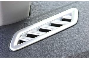 YUZHONGTIAN Intérieur Garniture ABS Mat Lnner Upper Air Condition de Sortie d'aération pour Trim 2 pcs pour T-roc 2017 2018 2019 Accessoire Auto