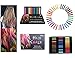 Toysntrendz® Quality Nontoxic Temporary Hair Chalk Colour Dye Soft Pastels DIY Kit - 12 ,24, 36 Colour Pack Available (12)