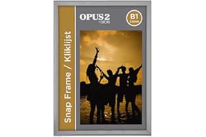 EUROPEL OPUS 2 355009 - Marco de aluminio con sistema Easy-Click, B1, 70 x 100 cm, 32 mm