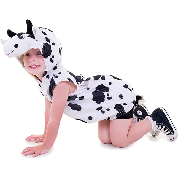 Wicked Costues Child/Kids Unisex Dalatian Anial Tabard Fancy Dress