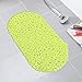 Produktbild XQY Einfarbige PVC-Badezimmermatte, Badezimmerduschematte, Saugnapfmatte, Badewannenmatte,Grün,69x35cm
