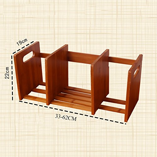 Bookshelf Bookshelf / Table Bamboo Bookshelf Student Children Easy Desktop Small Bookshelf Storage Shelf Office Small Bookshelf ( Color : 1 )