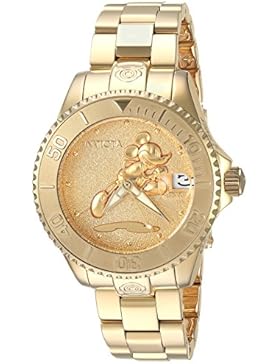 INVICTA DISNEY LIMITED EDITION DAMEN-ARMBANDUHR GOLD SCHWEIZER AUTOMATIK 24533