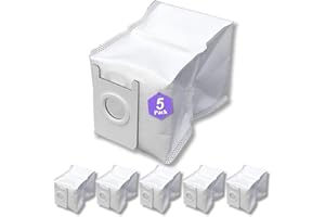 RM PRO 5 Bolsas de Recambio Conga 2290 Compatible con Aspirador Conga 2290 Cecotec. Con Lengüeta de sellado. (No compatible con 2299 u otros modelos.)