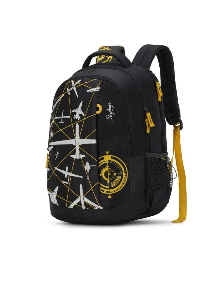 32 Ltrs Black Casual Backpack (FIGO 03 