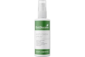The Dog Doctors Anti Chew Puppy Spray - Ideal Puppy Training Spray Deterrent Which Taste Bitter And Acts As A Repellent That Stops Unwanted Chewing Habits