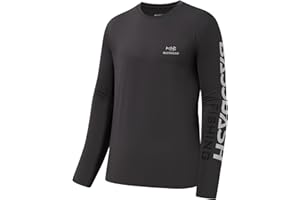 Bassdash Camisetas de Pesca para Hombre protección Solar UV UPF 50+ Camiseta de Manga Larga
