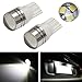 iJDMTOY® (2) Xenon White 3-SMD-2835 Projector Lens 168 194 2825 W5W LED Replacement Bulbs For License Plate Lights, also Parking Position Lights, Interior Lights RS.1983.00
