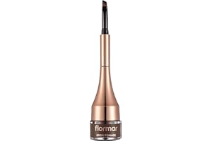 Flormar Brow Pomade Tinte de Cejas - 03 Brown, Pomada Waterproof de Larga Duración y Pigmentación Intensa, Acabado Natural, Resistente al Sudor, Ideal para Definir y Rellenar Cejas