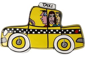 GOEBEL Schlüsselbrett Yellow Cab James Rizzi Pop Art