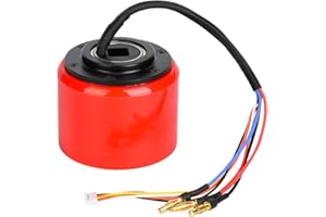 FOXCUP Baverta Ruota Motore di Skateboard Elettrico 70mm 150W 24V/36V Motore del Mozzo Senza Spazzole per Longboard Scooter e Skateboard Elettrico
