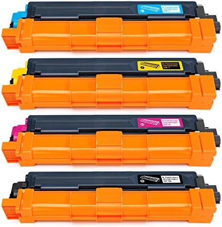 Mipelo TN241 TN245 TN-241 TN-245 Toner Cartridges, 4 Pack Compatible for Brother MFC-9130CW HL-3140CW DCP-9020CDW HL-3150CDW DCP-9015CDW MFC-9330CDW MFC-9340CDW HL-3170CDW MFC-9140CDN Printer