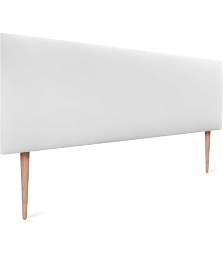 Tête De Lit Rembourrée Lin Naturel 145cm - Épaisseur 4cm - Coloris Beige - Fabriqué En Espagne