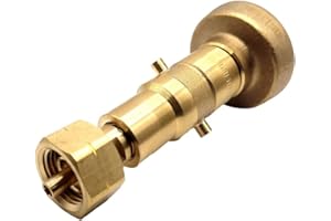 DN Autogas Parts Adattatore di ricarica per bombole di gas europee M22 per riempire in Francia, Italia, Europa orientale, Regno Unito