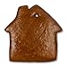 Produktbild Lebkuchen-Haus mit Schornstein als Rohling,ca. 12cm-zum selber verzieren (1x60g)