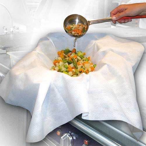 SIDCO ® 2 x Profi Passiertuch Abseihtuch Presstuch Käsetuch Safttuch Quarktuch - 3